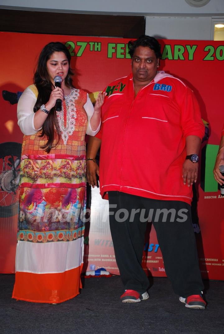 Vidhi Acharya speaks about Ganesh Acharya at the Promotions of Hey Bro