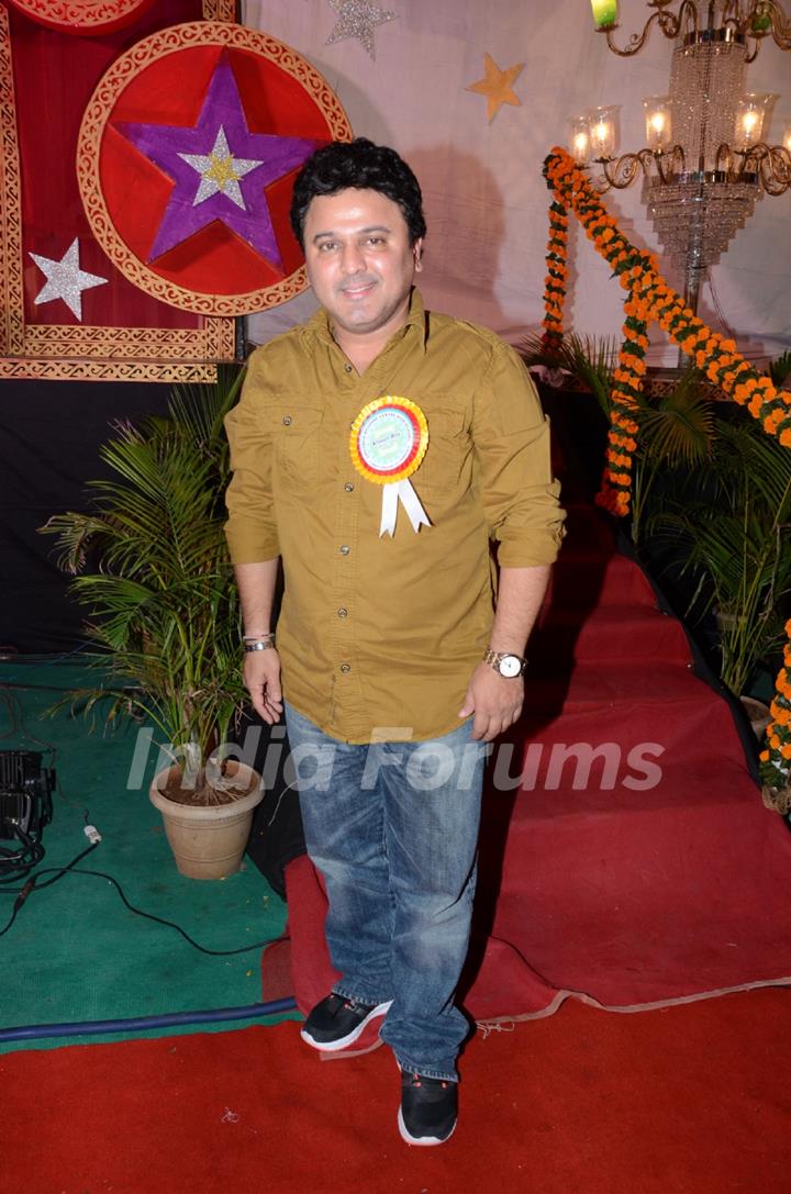 Ali Asgar poses for the media at the Annual Day of Children's Welfare Centre High School