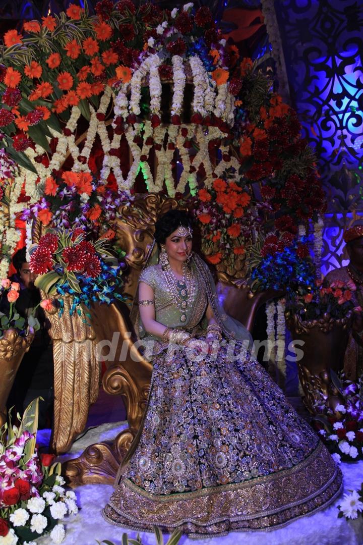 Tulsi Kumar at her Sangeet Ceremony