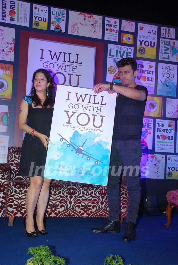 Sonu Niigam was at Priya Kumar's Book Launch