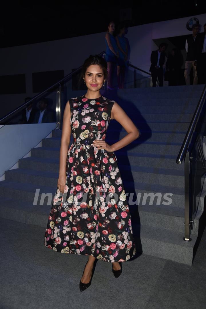 Esha Gupta was at the BMW i8 Launch