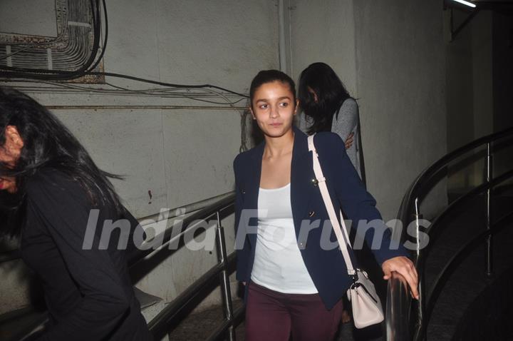 Alia Bhatt was snapped at PVR