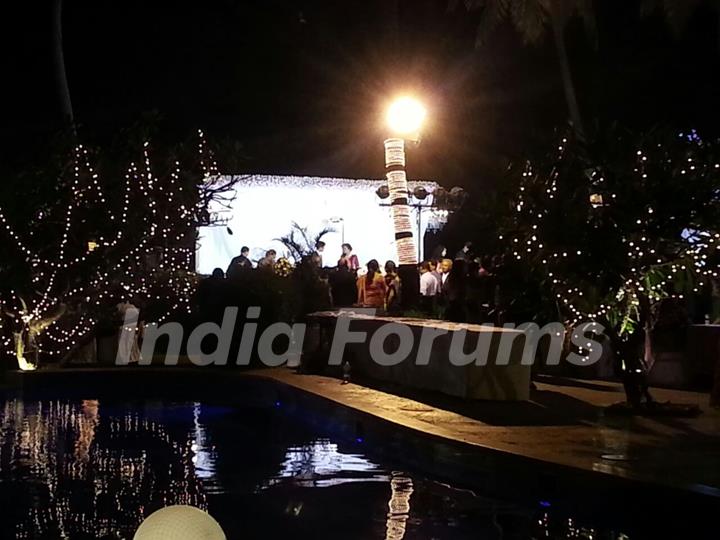 Drashti Dhami Wedding Reception at Sun N Sand