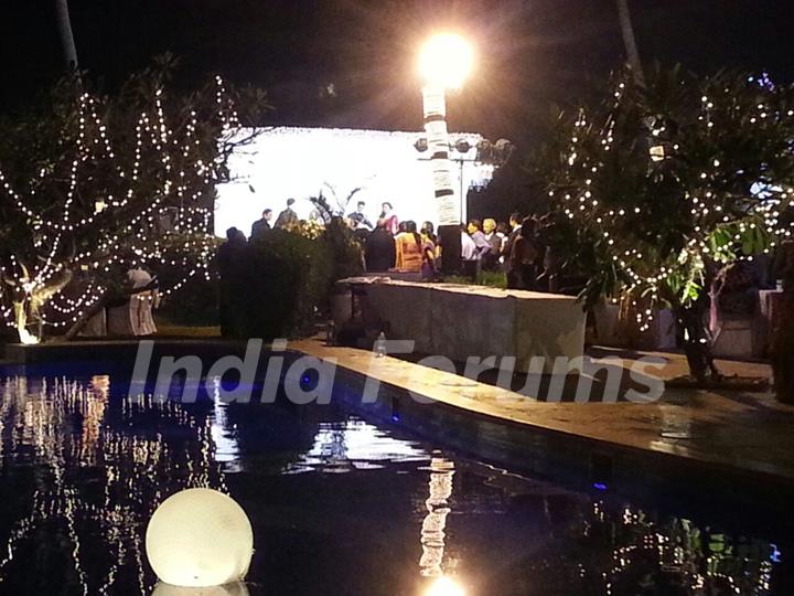 Drashti Dhami Wedding Reception at Sun N Sand