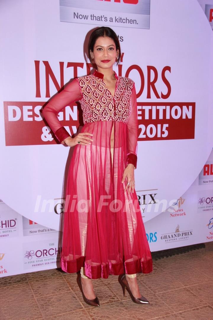 Payal Rohatgi was seen at the Society Interiors Design Competition & Awards 2015