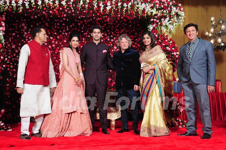 Rohit Bal was snapped at Subbarami Reddy's Grand Son's Wedding Reception