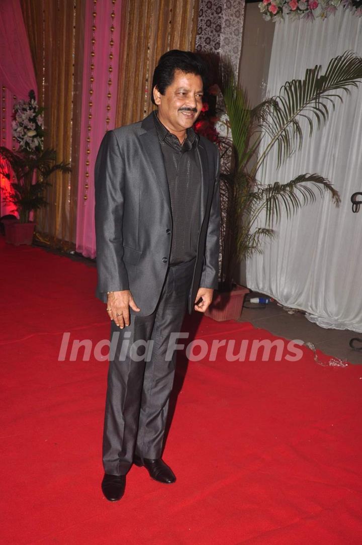 Udit Narayan poses for the media at the Grand Success Bash of Hey Bro's Music