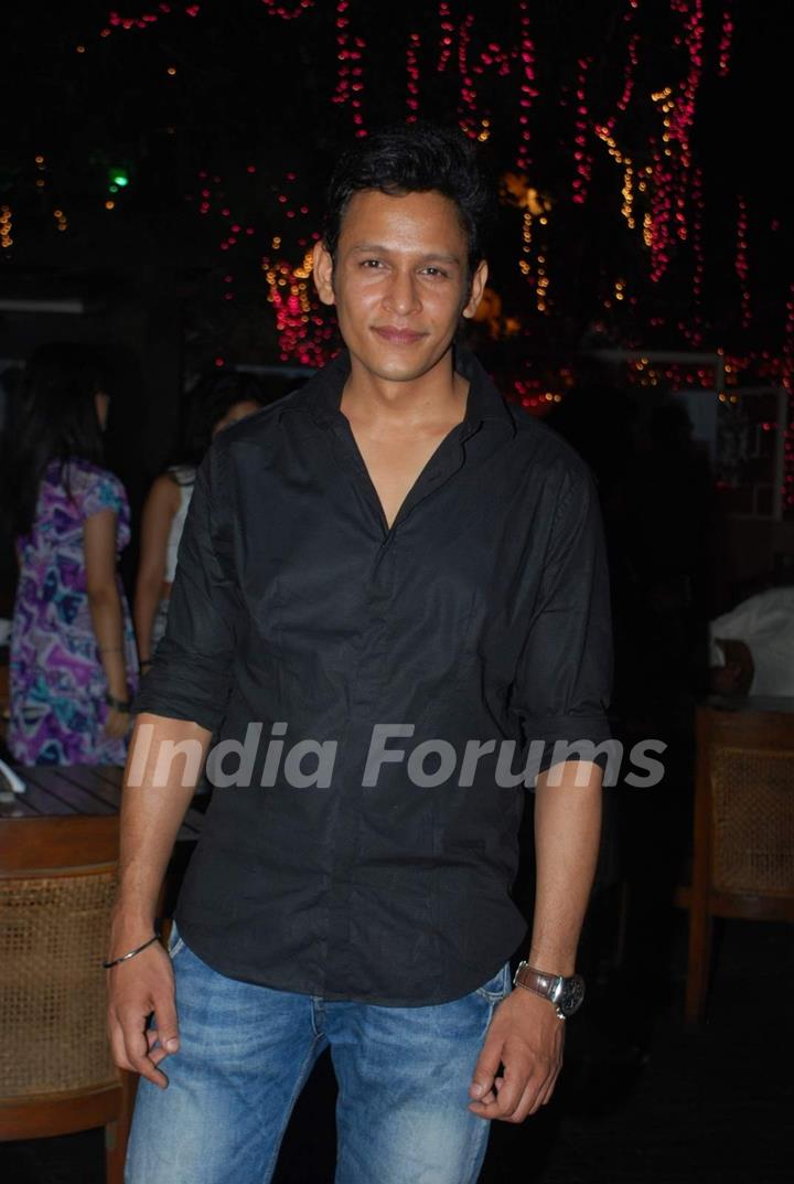 Abhishek Rawat poses for the media at the Launch of Servicewali Bahu