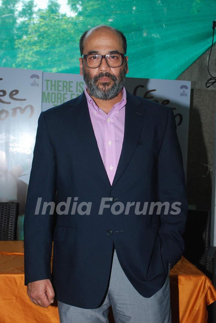 Mohan Kapur poses for the media at the Press Conference of Coffee Bloom
