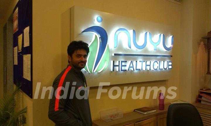 Ashish Sharma at Nuyu Health club