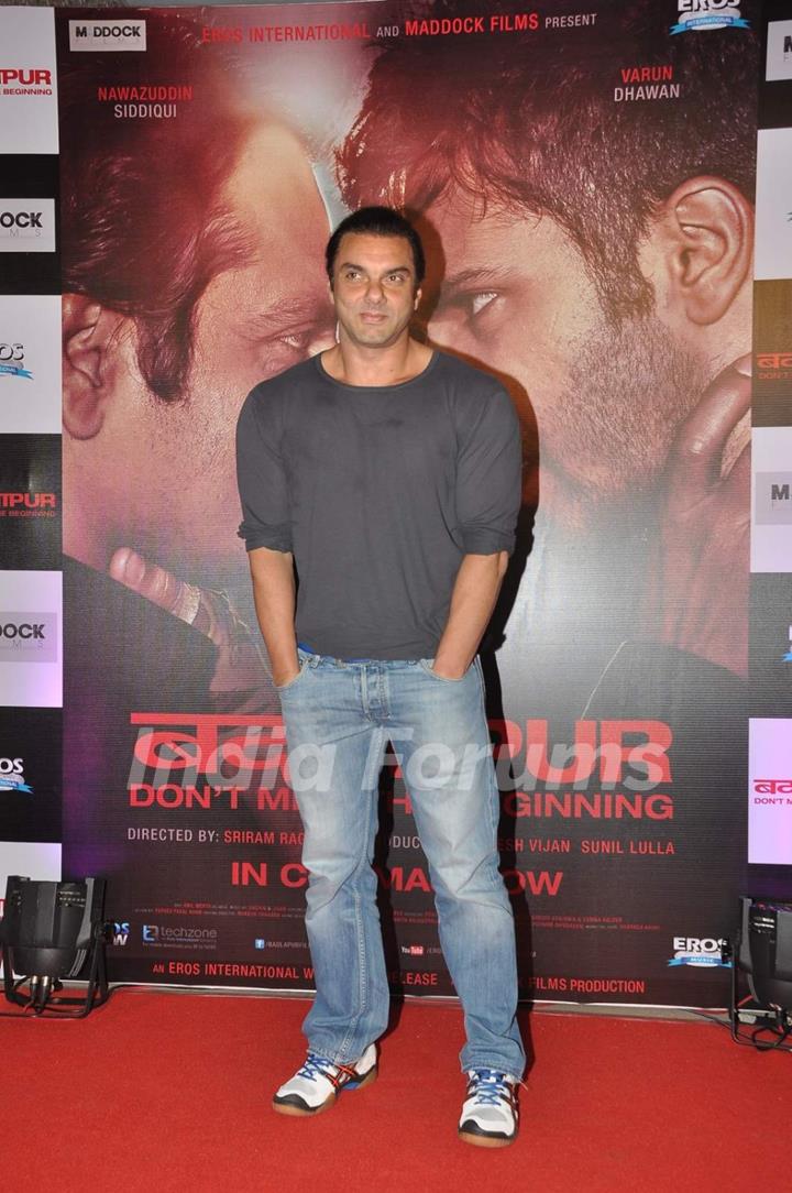 Sohail Khan at the Success Bash of Badlapur