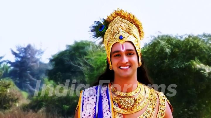 Saurabh Raaj Jain poses as Krishna.