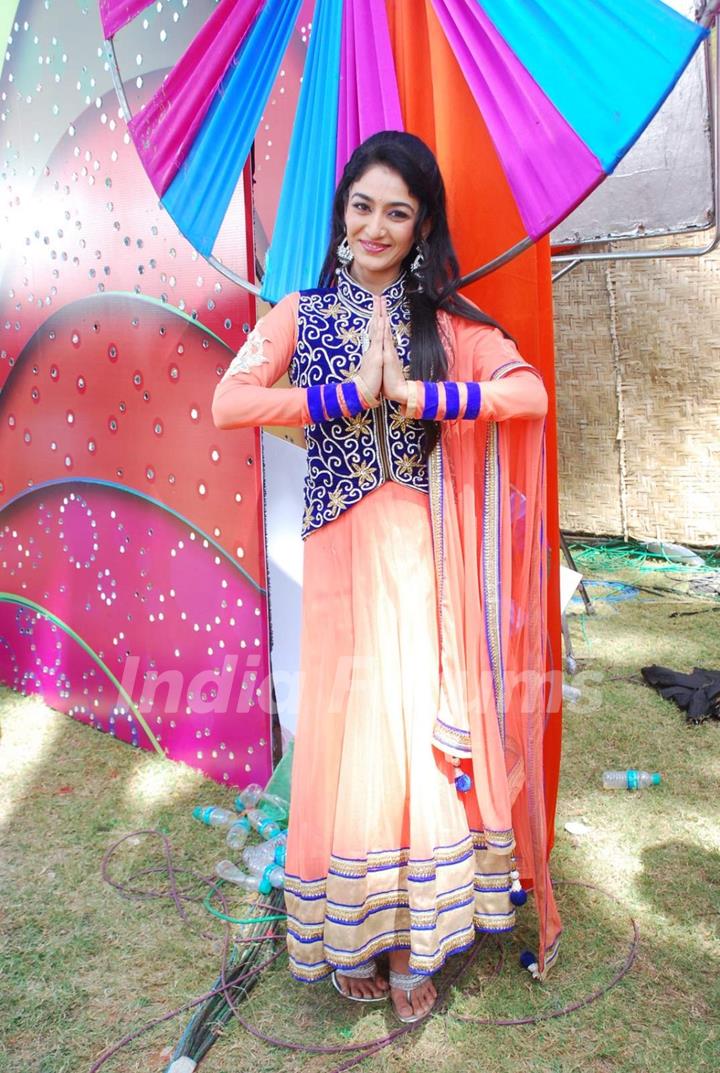 Nehha Mehtta and Sab TV Celebrate Holi