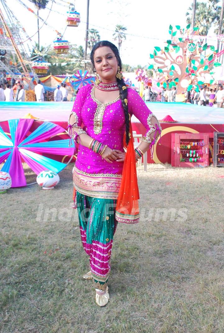 Sucheta Khanna at Sab TV's Holi Celebration