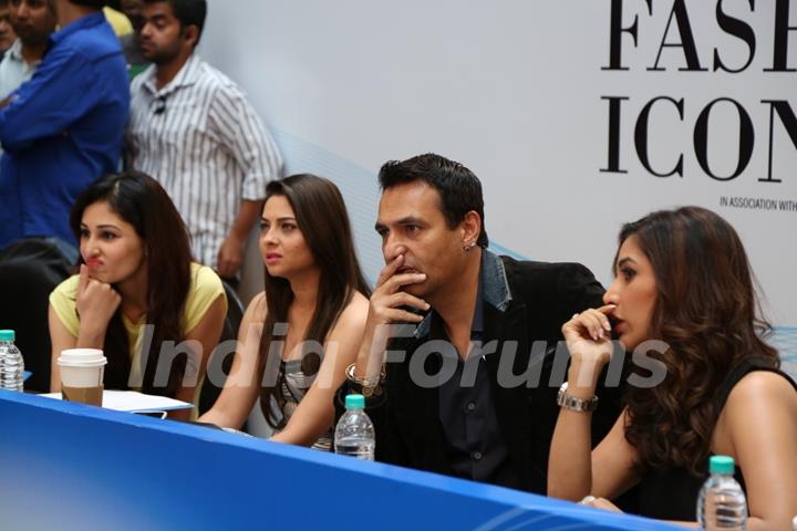 The judges at the Max Fashion Icon India 2015