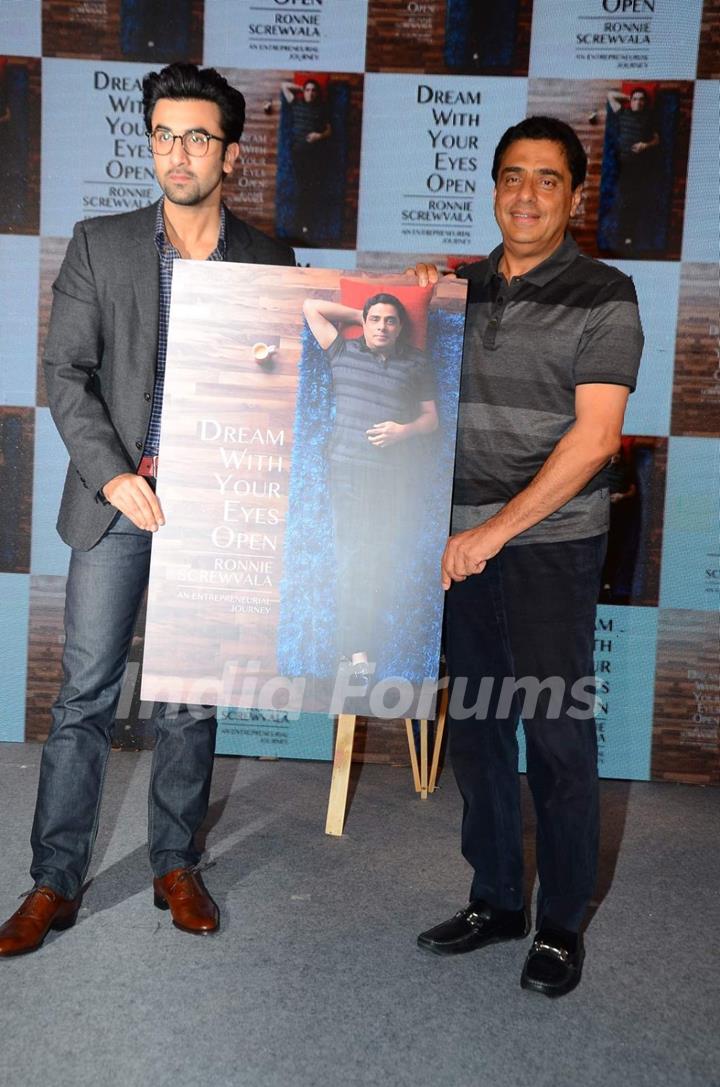 Ranbir Kapoor Launches Ronnie Screwvala's Book