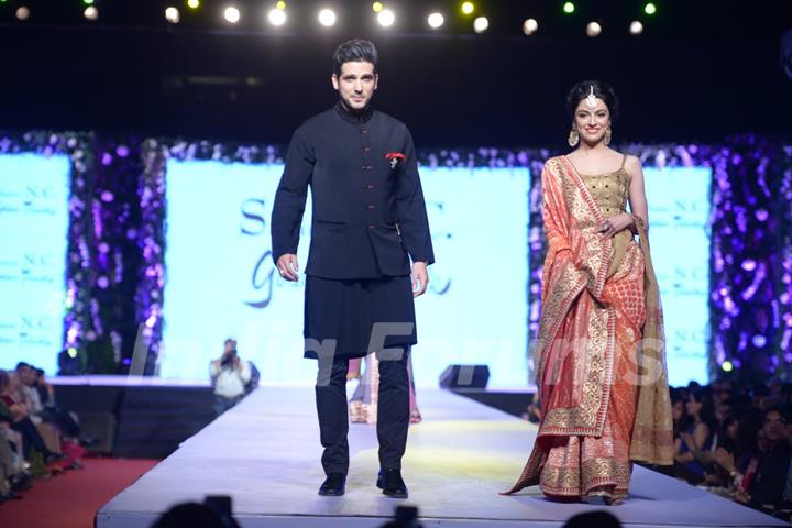 Zayed Khan and Divya Khosla walk the ramp at Fevicol Caring With Style