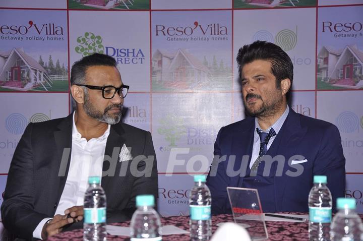 Abhinay Deo and Anil Kapoor were snapped at the Launch of Resovilla