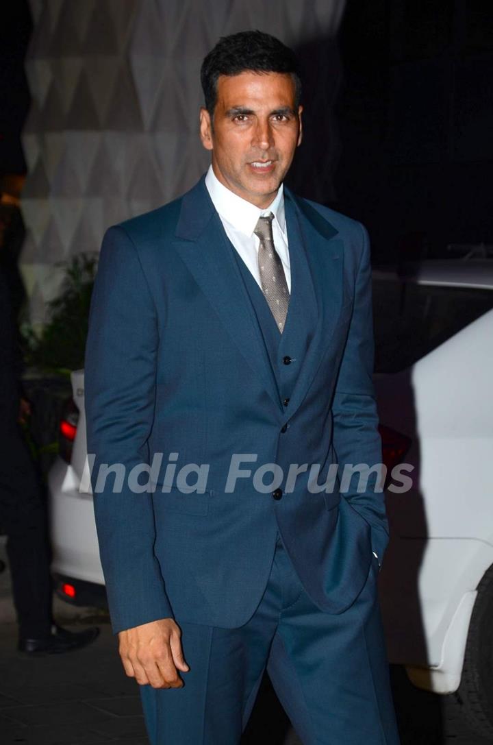 Akshay Kumar was at Tulsi Kumar's Wedding Reception