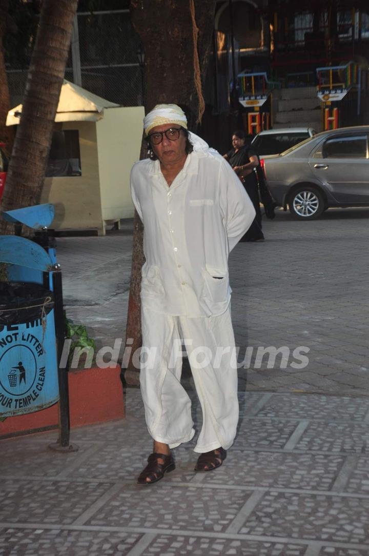 Ranjeet was seen at Amit Mehra's Prayer Meet