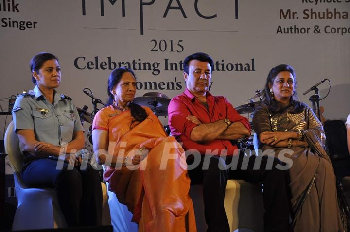 Anu Malik was snapped at IMC Ladies Wing Event