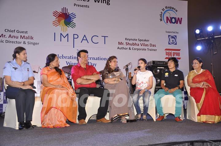 Anu Malik was snapped at IMC Ladies Wing Event