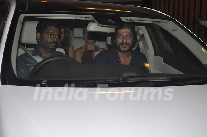 Chunky Pandey was snapped at Bandra