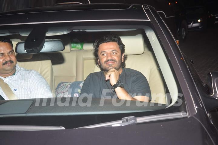 Vikas Bahl was snapped at Bandra