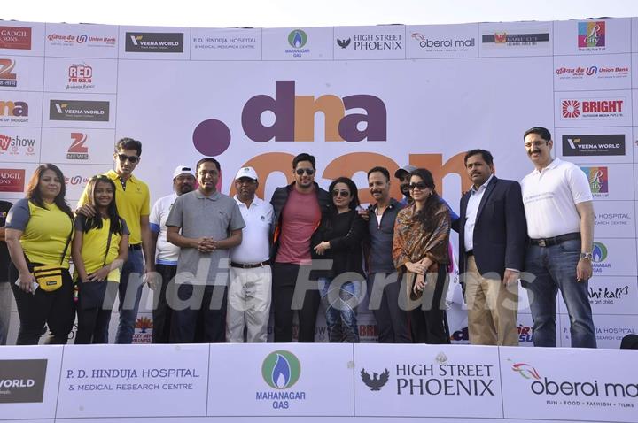 Sidharth Malhotra was at the DNA Race