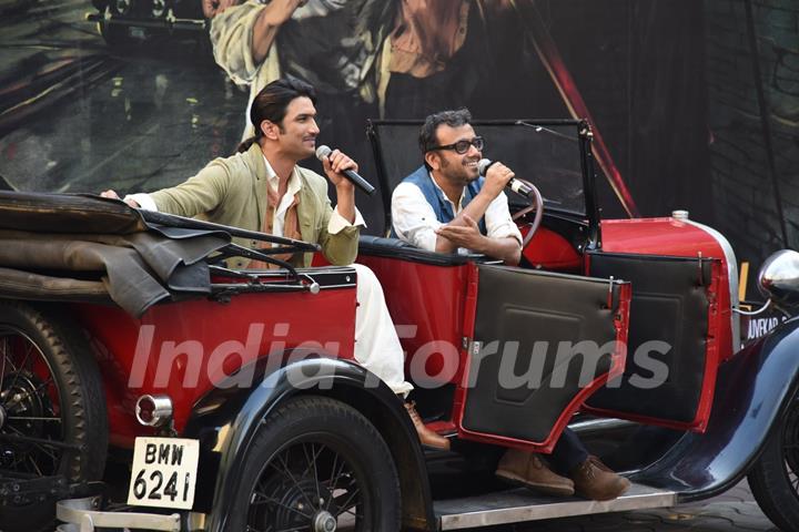 Sushant Singh Rajput and Dibakar Banerjee interact with the audience at the Second Trailer Launch