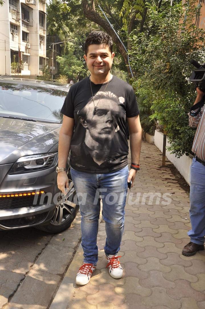 Dabboo Ratnani poses for the media at the Launch of Men's Health March Edition