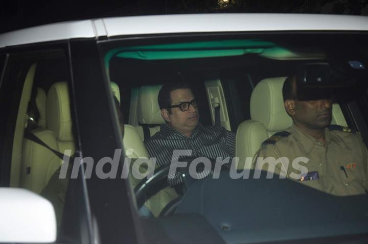 Ramesh Taurani was snapped at the Special Screening of NH10