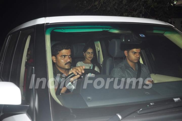 Genelia Dsouza was snapped at the Special Screening of NH10
