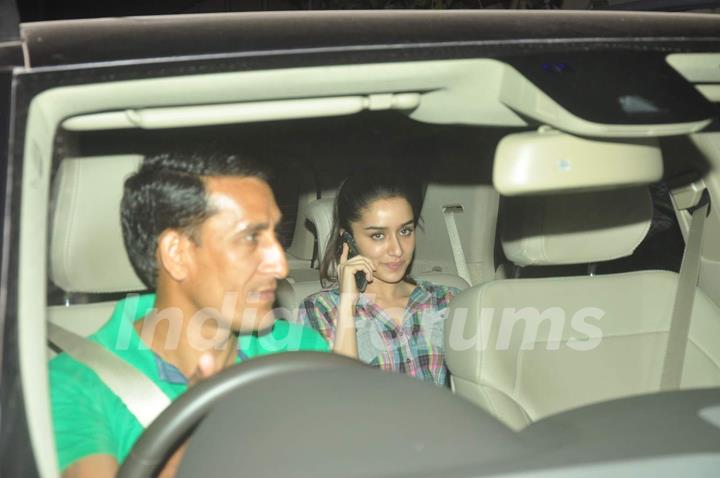 Shraddha Kapoor was snapped at the Special Screening of NH10