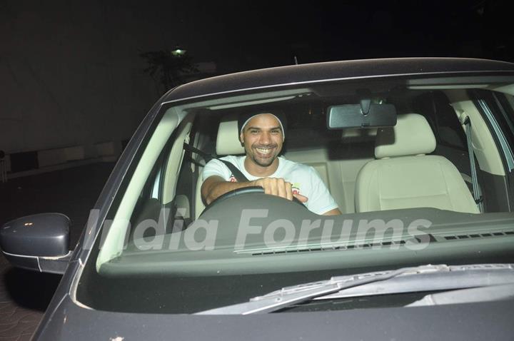 Neil Bhoopalam smiles for the camera at the Special Screening of NH10