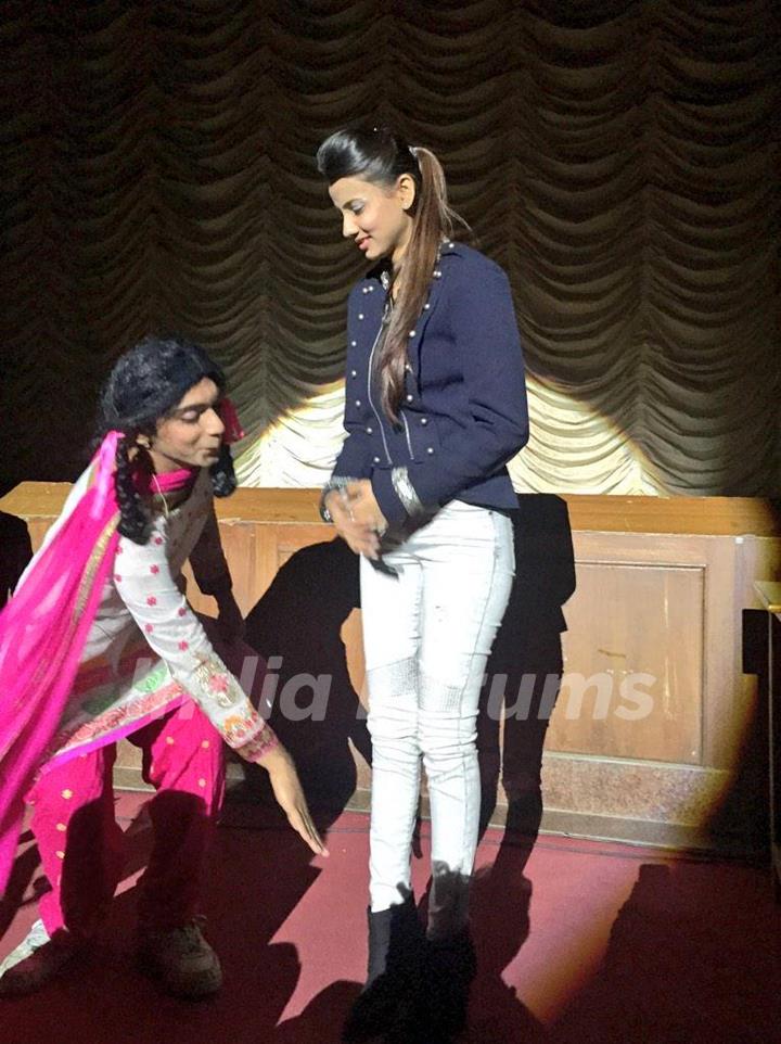 Vrinda Dawda with Sunil Grover