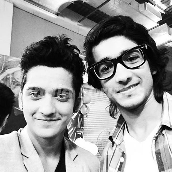 Shantanu with his Sumedh Mudgalkar