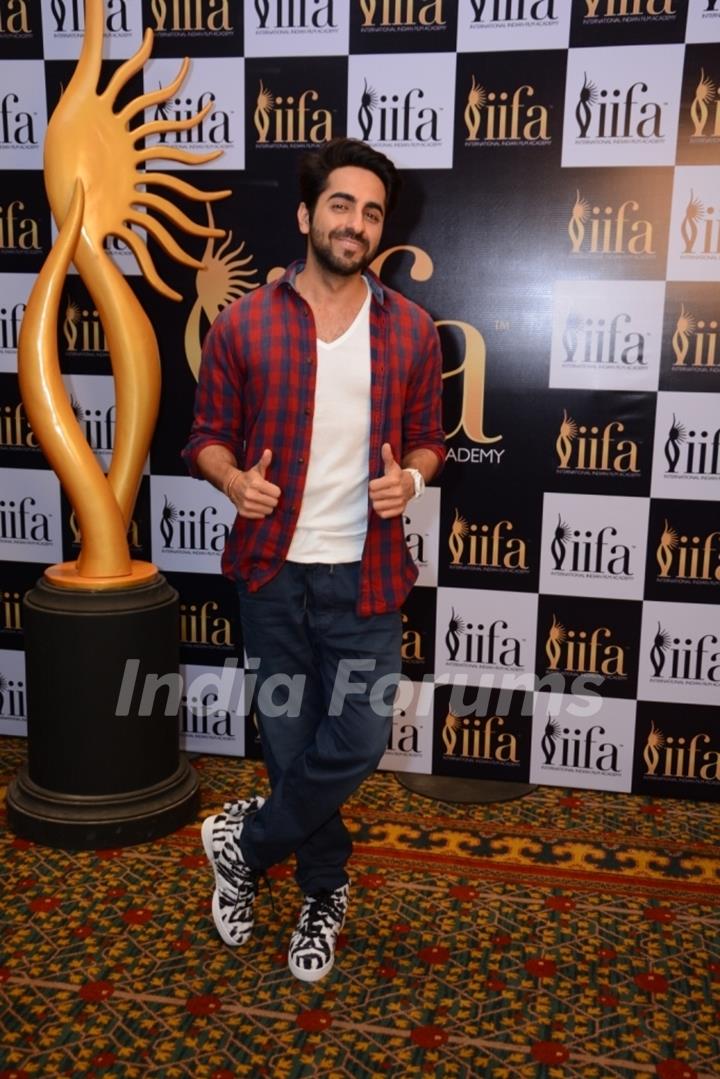 Ayushmann Khurrana was at the IIFA Voting Weekend