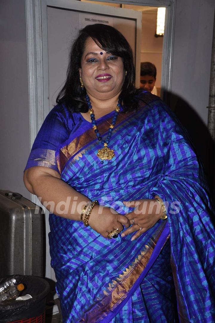 Nirmiti Sawant was seen at the Zee Marathi Gaurav Awards