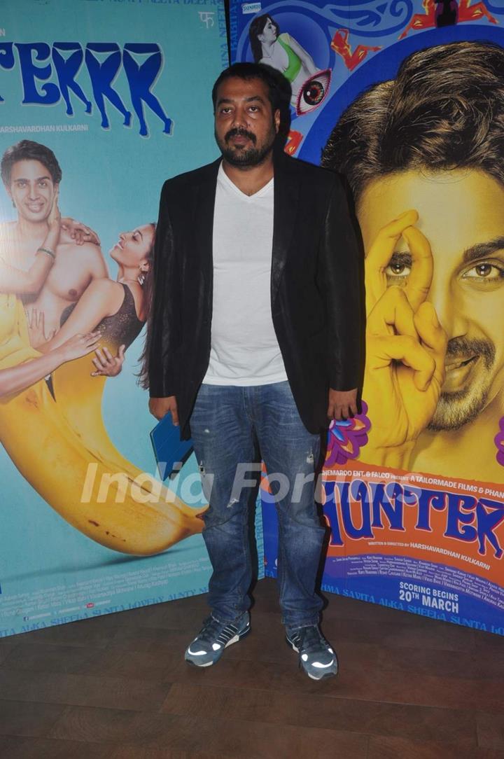 Anurag Kashyap was at the Special Screening of Hunterrr