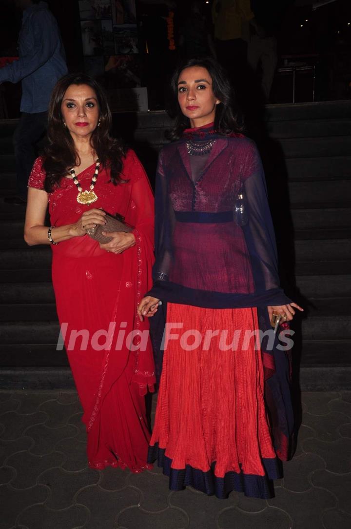 Lillette Dubey with Ira Duney at the Special Screening of The Second Best Marigold Hotel