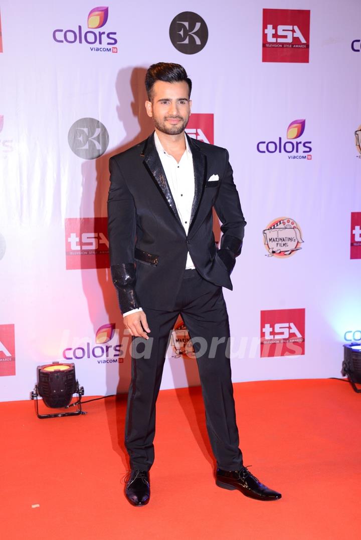 Karan Tacker at the Television Style Awards