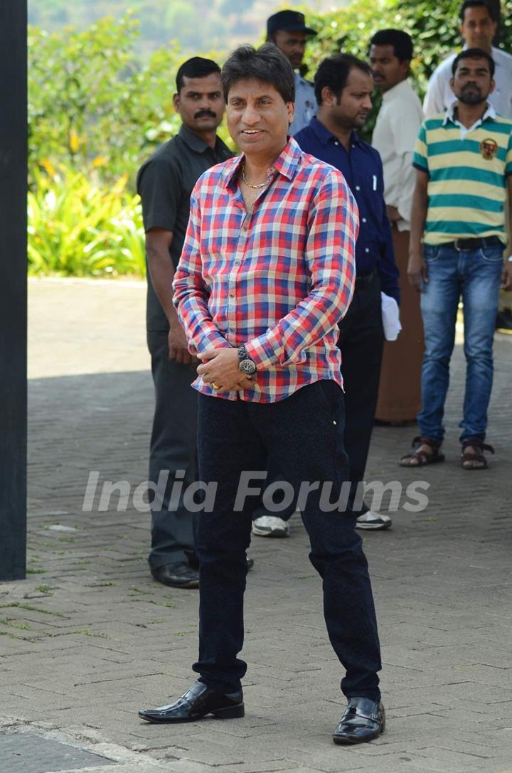Raju Shrivastav was at Aamir Khan's 50th Birthday Bash in Lonavla
