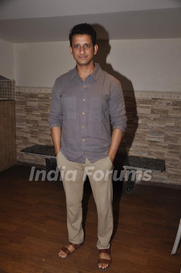 Sharman Joshi poses for the media at the Preview of the Play Unfaithfully Yours