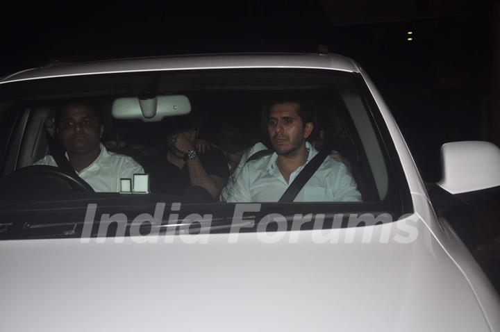 Ritesh Sidhwani was snapped at Arbaaz Khan's Bash