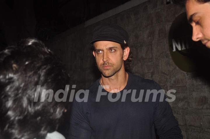 Hrithik Roshan snapped at Nido