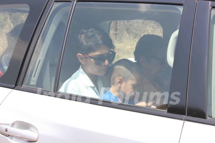 Kiran Rao was at Aamir Khan's 50th Birthday Bash in Lonavla