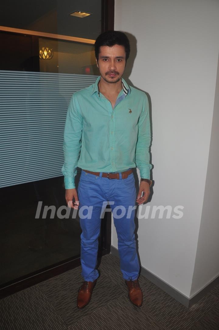 Darshan Kumar poses for the media at the Media Interactions for the Success of NH10