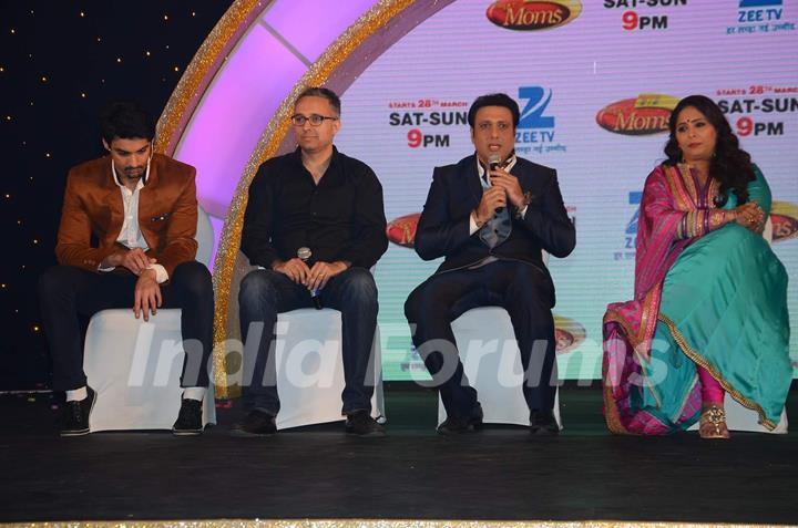 Govinda interacts with the audience at the Launch of DID Supermoms Season 2
