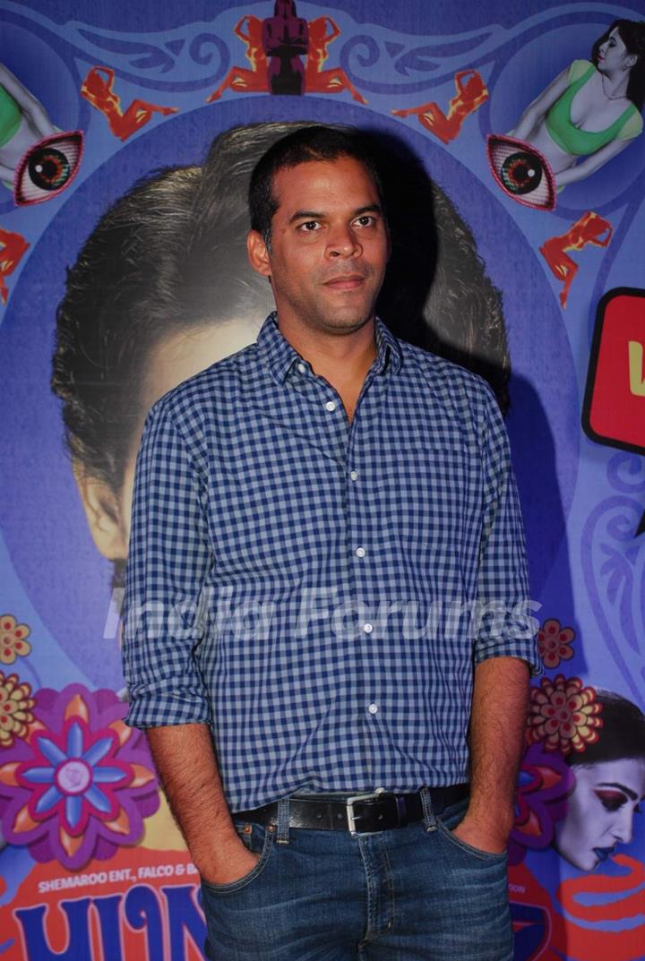 Vikramaditya Motwane poses for the media at the Premier of Hunterrr